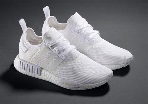 witte adidas sneakers nmd|Adidas white NMD.